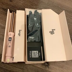 L’ANGE Ondulé 25mm Titanium Curling Wand Rose Gold
